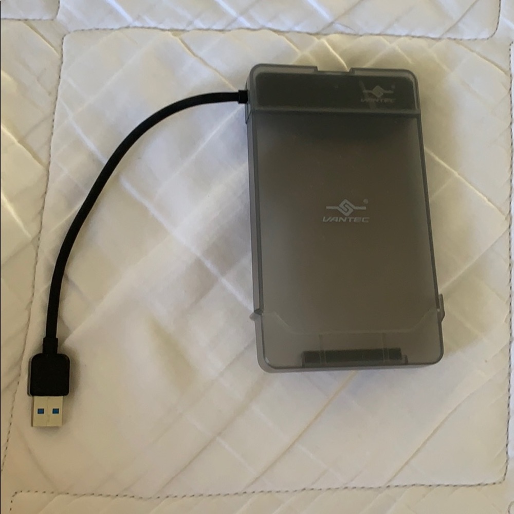 Vantec USB 3.0 to 2.5" SATA HDD Adapter with case